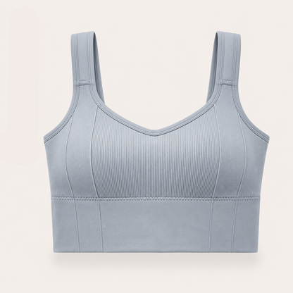 Sutiã Esportivo Mary – Top Fitness Feminino Respirável com Suporte Médio