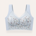 Sutiã Mônica - Sem Aro Ice Silk com Renda Floral Full Cup Plus Size