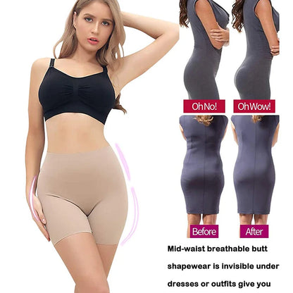 Short Modelador Lara de Média Compressão para Abdômen, Cintura e Coxas