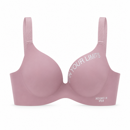 Sutiã Annie – Sutiã Lingerie Floral Sem Costura com Renda e Push Up