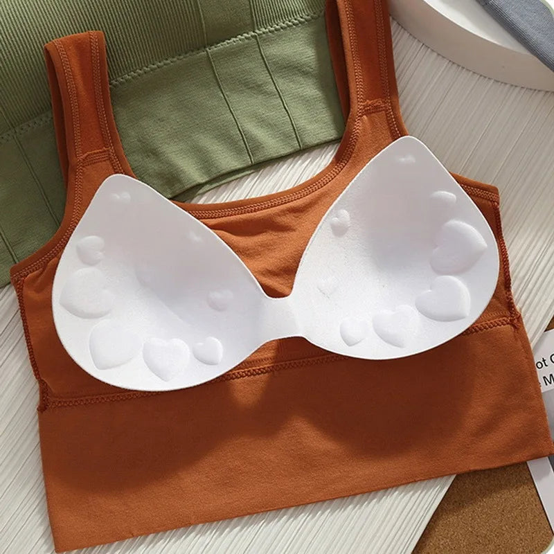 Sutiã Esportivo Mary – Top Fitness Feminino Respirável com Suporte Médio