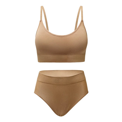 Conjunto Beatriz Sutiã e Calcinha Seamless Copa Cheia Sem Aro