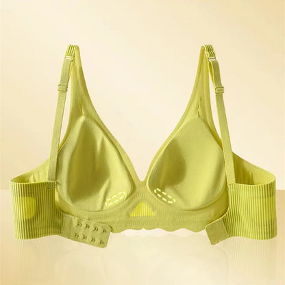 Sutiã Rubi - Sem Costura com Design Vazado e Listrado | Sem Aro | Alças Ajustáveis