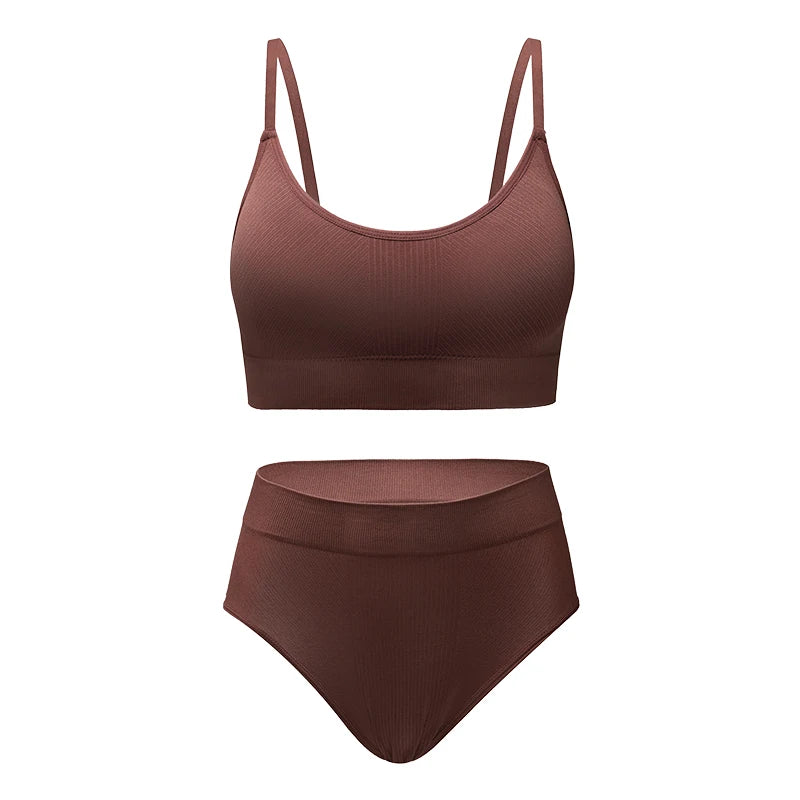 Conjunto Beatriz Sutiã e Calcinha Seamless Copa Cheia Sem Aro